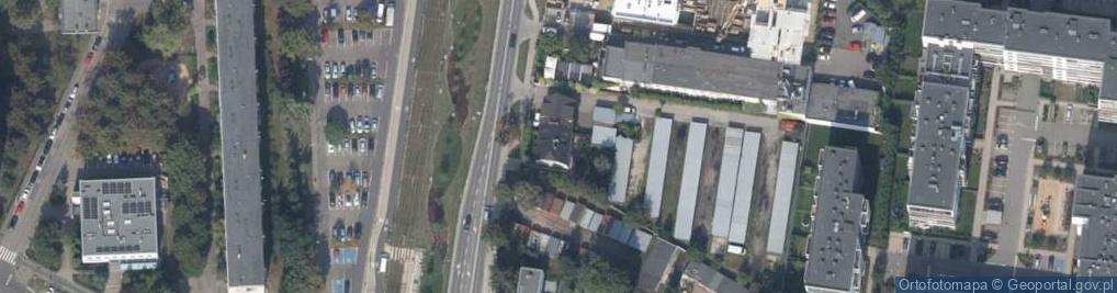 Zdjęcie satelitarne Naramowicka ul.