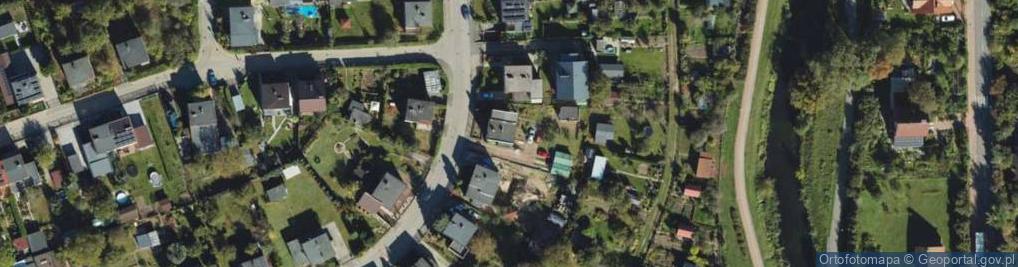 Zdjęcie satelitarne Nad Radunią ul.
