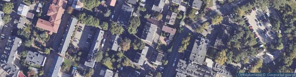 Zdjęcie satelitarne Narodowa ul.