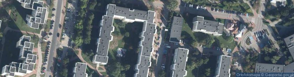 Zdjęcie satelitarne Na Stoku ul.