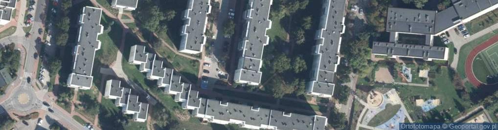 Zdjęcie satelitarne Na Stoku ul.