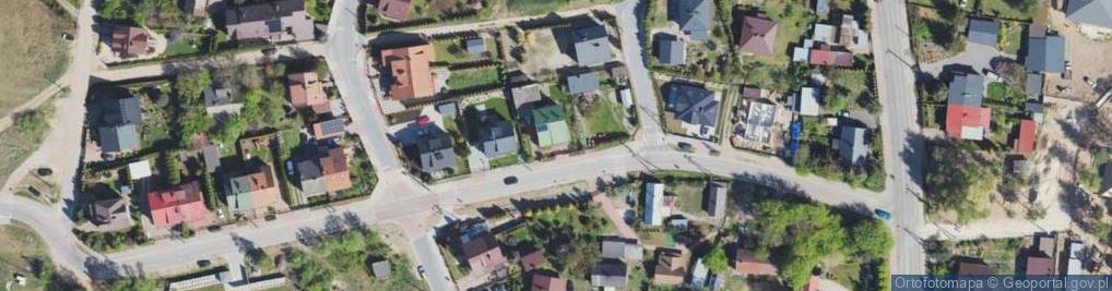 Zdjęcie satelitarne Nadnarwiańska ul.