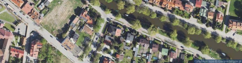 Zdjęcie satelitarne Nadwodna ul.