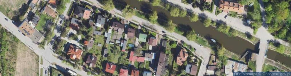 Zdjęcie satelitarne Nadwodna ul.
