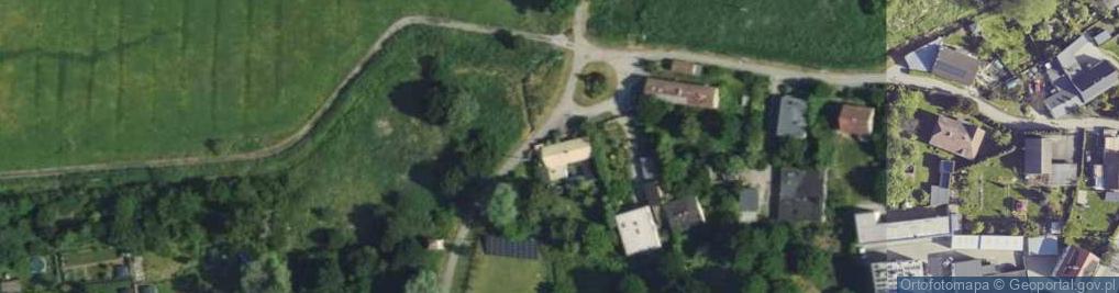 Zdjęcie satelitarne Nad Łąkami ul.