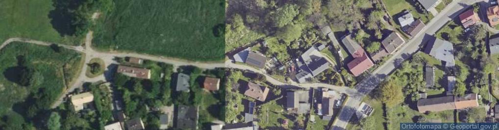 Zdjęcie satelitarne Nad Łąkami ul.