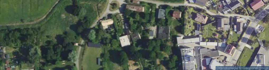 Zdjęcie satelitarne Nad Łąkami ul.