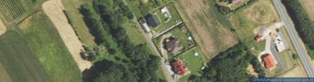 Zdjęcie satelitarne Na Wzgórzach ul.