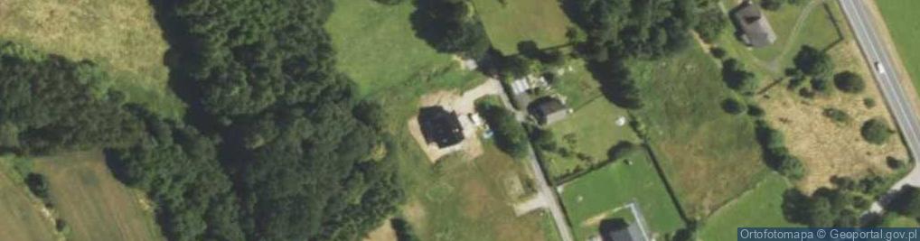Zdjęcie satelitarne Na Wzgórzach ul.