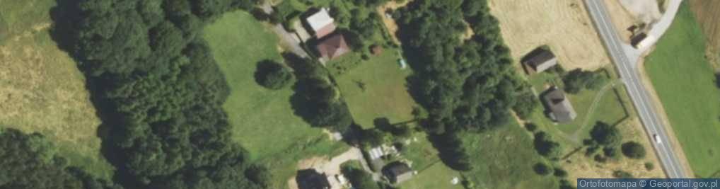 Zdjęcie satelitarne Na Wzgórzach ul.