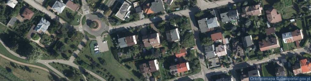 Zdjęcie satelitarne Nadrzeczna ul.