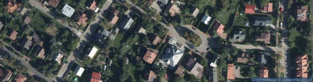 Zdjęcie satelitarne Nauczycielska ul.