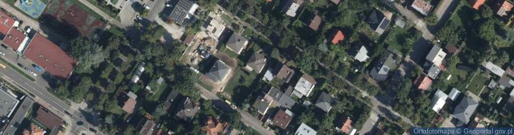 Zdjęcie satelitarne Nauczycielska ul.