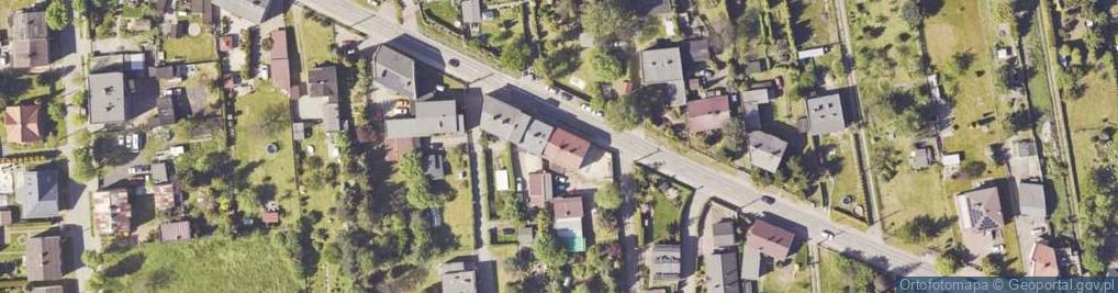 Zdjęcie satelitarne Na Piaski ul.