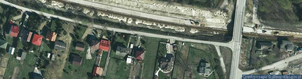 Zdjęcie satelitarne Na Skarpie ul.