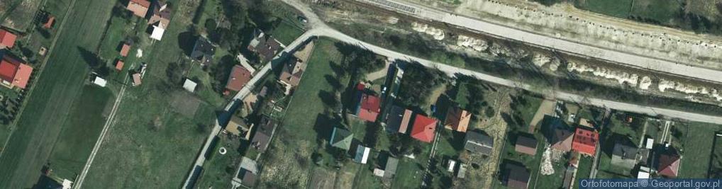 Zdjęcie satelitarne Na Skarpie ul.