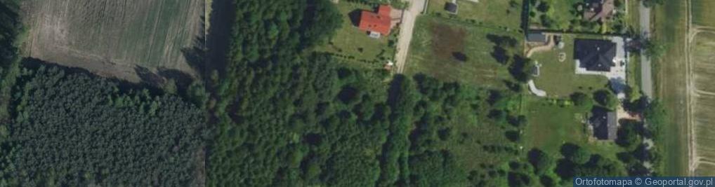 Zdjęcie satelitarne Nad Lisim Potokiem ul.