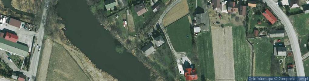 Zdjęcie satelitarne Na Brzegu ul.