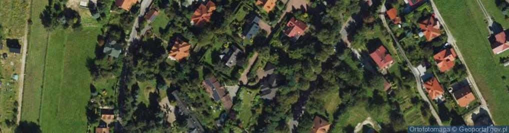Zdjęcie satelitarne Nad Wąwozem ul.