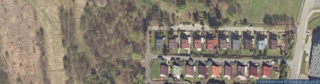 Zdjęcie satelitarne Na Wzgórzu ul.