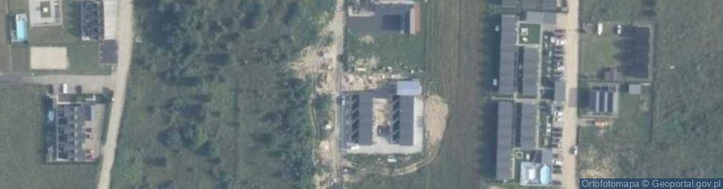 Zdjęcie satelitarne Na Wzgórzu ul.