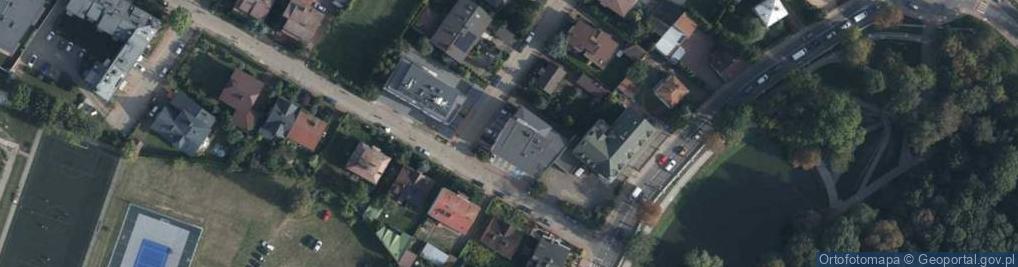 Zdjęcie satelitarne Nauczycielska ul.