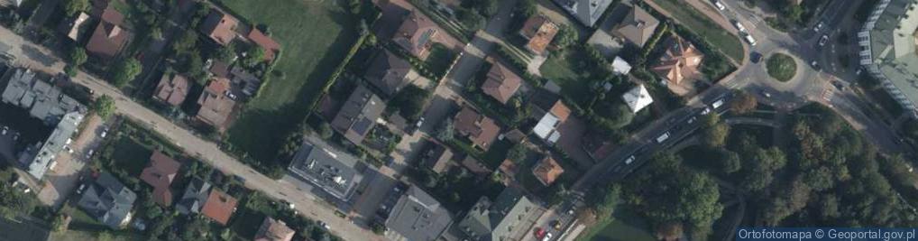 Zdjęcie satelitarne Nauczycielska ul.