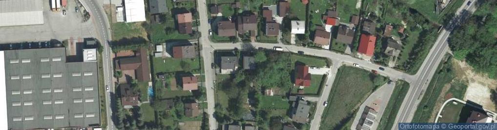 Zdjęcie satelitarne Nad Wodą ul.