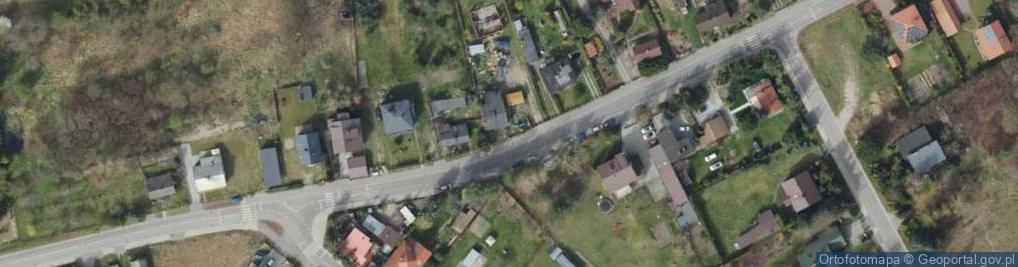Zdjęcie satelitarne Napoleońska ul.