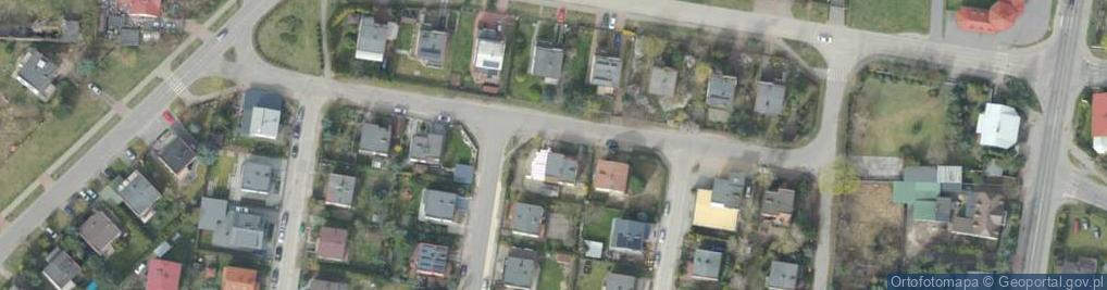 Zdjęcie satelitarne Narcyzowa ul.