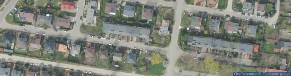Zdjęcie satelitarne Nasturcjowa ul.