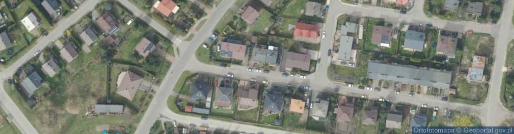Zdjęcie satelitarne Nasturcjowa ul.