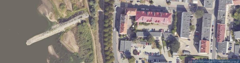 Zdjęcie satelitarne Nadodrzańska ul.