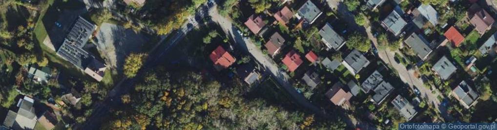 Zdjęcie satelitarne Na Skarpie ul.