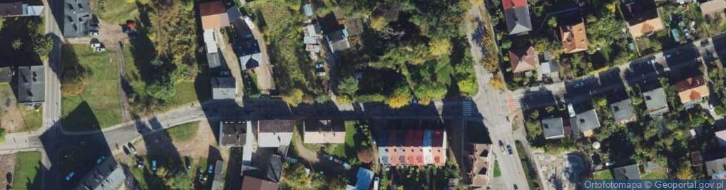 Zdjęcie satelitarne Na Wzgórzu ul.