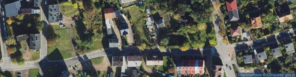 Zdjęcie satelitarne Na Wzgórzu ul.