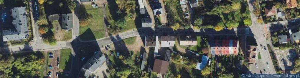 Zdjęcie satelitarne Na Wzgórzu ul.