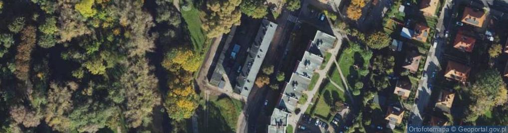 Zdjęcie satelitarne Nad Śluzami ul.