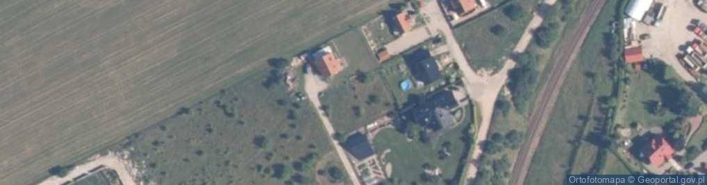 Zdjęcie satelitarne Na Glinach ul.
