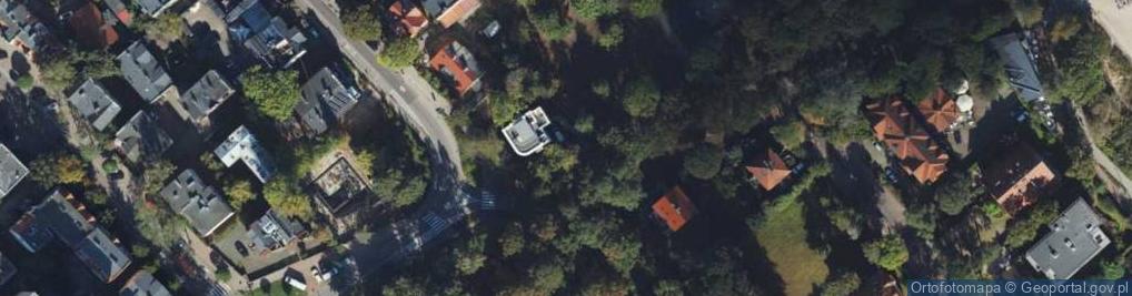 Zdjęcie satelitarne Na Wydmach ul.