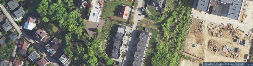 Zdjęcie satelitarne Na Wzgórzu ul.