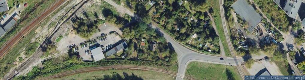 Zdjęcie satelitarne Naftowa ul.