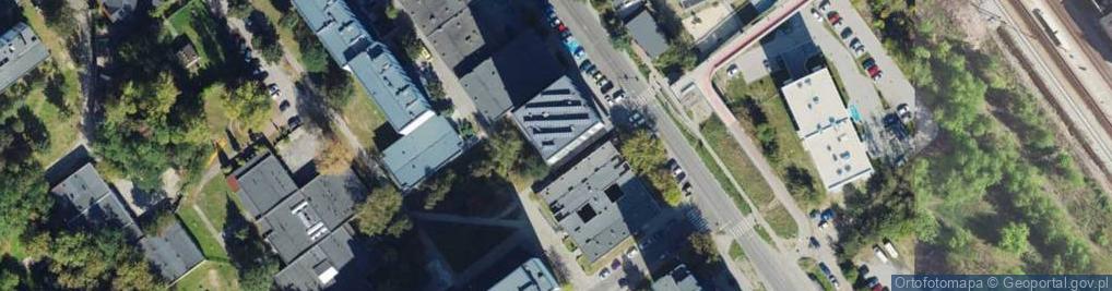 Zdjęcie satelitarne Naftowa ul.