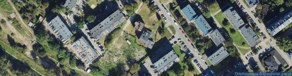 Zdjęcie satelitarne Naftowa ul.
