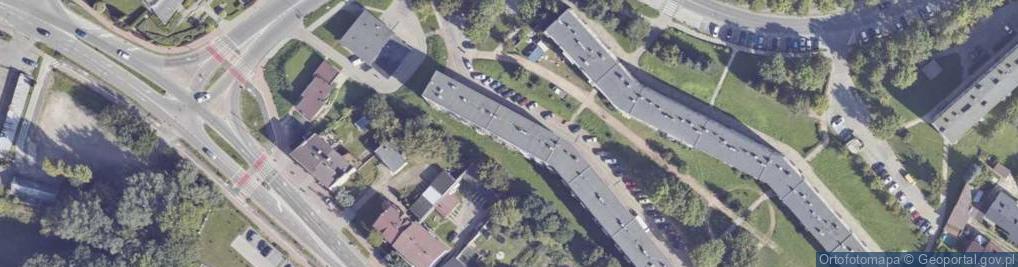 Zdjęcie satelitarne Na Szlakowisku ul.