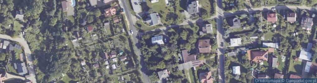 Zdjęcie satelitarne Nauczycielska ul.