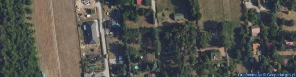 Zdjęcie satelitarne Na Uboczu ul.