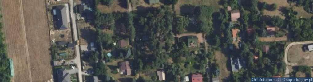 Zdjęcie satelitarne Na Uboczu ul.