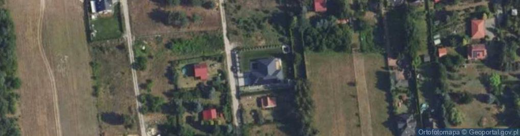 Zdjęcie satelitarne Na Uboczu ul.