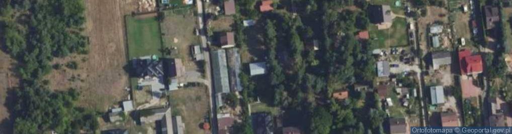 Zdjęcie satelitarne Na Uboczu ul.